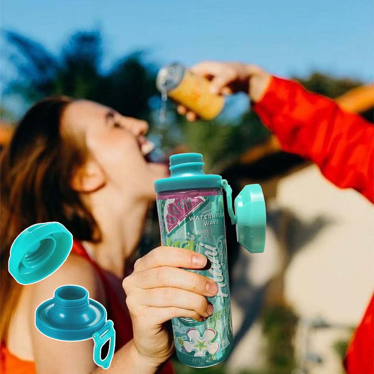 4 Pack Magnetic Soda Can Lids – Reusable Airtight Can Covers, BPA-Free, Easy to Use, Keep Drinks Fresh & Bug/Dust Free, Fits Standard Cans, Great for BBQ, Beach & Party.