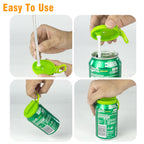 Silicone Straw Soda Can Lids