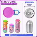 8 Pack Soda Can Lids, Reusable Soda Can Covers, Fits Standard Soda Cans