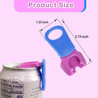 6 pack 6 colors Soda Can Opener & Soda can lids, Drink Protector Caps,Suitable for Parties, BBQ, Camping, and Travel.