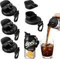 4 Pack FlowSip Soda Can Lid