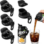 4 Pack FlowSip Soda Can Lid