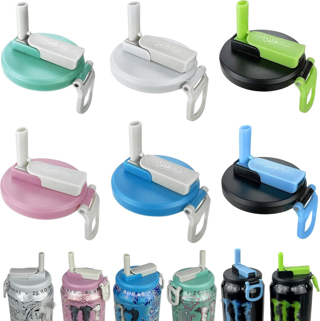 Soda Can Lids in Iconic Energy Drink Colorway